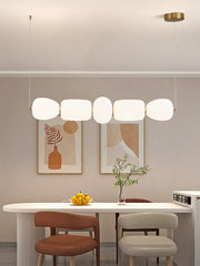 Modern Milky White Glass Pendant Lamp