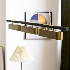 Modern Minimalist LED Strip  Chandeliers