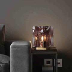 Artistic Handmade Glass Floor Lamp