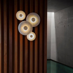 Luxury Spanish Natural Marble Wall Lamp