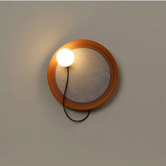 Nordic-Style Minimalist Felt Wall Lamp