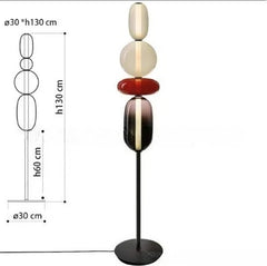 Nordic Luxury LED Colorful Candy Glass Pendant Lamp