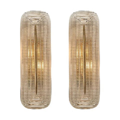 French retro Luxury Glass Wall Lamp