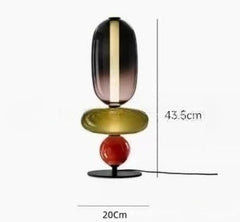 Nordic Luxury LED Colorful Candy Glass Lamp
