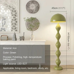Nordic Creative Colorful Mushroom Floor Lamp
