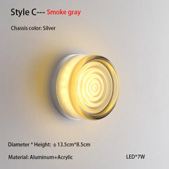 Nordic Simple Acrylic Wall Light Waterproof
