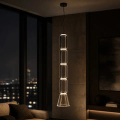 Italian Noctambule Fine Glass Pendant Light