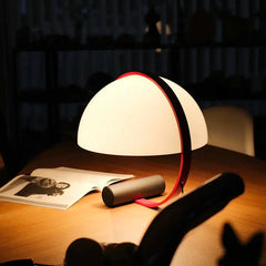 Italian Style Minimalist Dome Glass Table Lamp