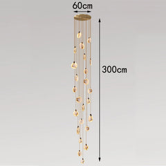 Alabaster Hanging LED Pendant Lights