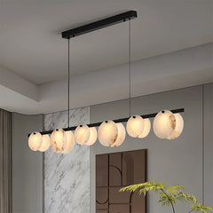 Spanish Natural Alabaster LED Chandelier