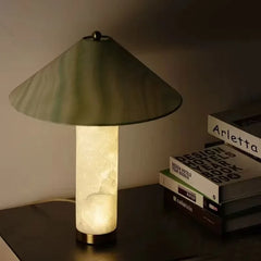 Nordic Cylindrical Marble  Base LED Table Lamp