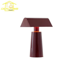 Danish Style Pyramid Wireless Charging Table Lamp with Touch Switch
