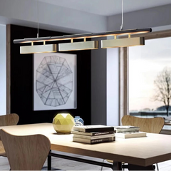 Modern Minimalist LED Strip  Chandeliers