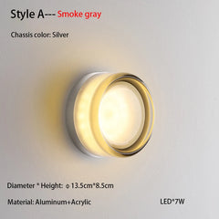 Nordic Simple Acrylic Wall Light Waterproof