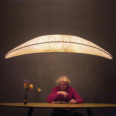 Nordic Minimalist Fabric Over sized Chandelier