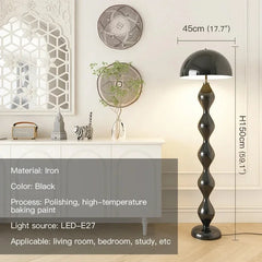 Nordic Creative Colorful Mushroom Floor Lamp