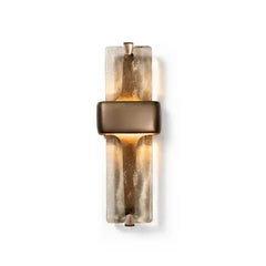 Modern Loft American Vintage Solid Glass Wall Lamp