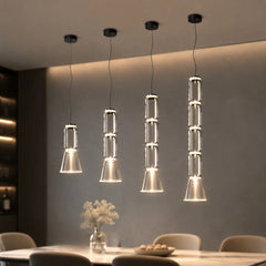 Italian Noctambule Fine Glass Pendant Light