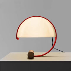 Italian Style Minimalist Dome Glass Table Lamp