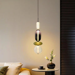 Nordic Luxury LED Colorful Candy Glass Pendant Lamp