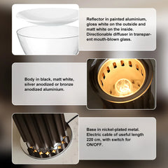 Italian Style Taccia LED Table Lamps