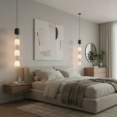 Italian Designer Style LED Glass Pendant Lights