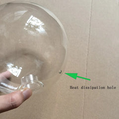 Nordic Long Wall Lamp Clear Glass Ball Wall Lamp