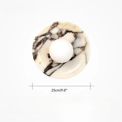 Wabi-sabi style Luxury Marble Wall Lamp