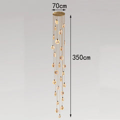 Alabaster Hanging LED Pendant Lights
