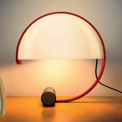 Italian Style Minimalist Dome Glass Table Lamp