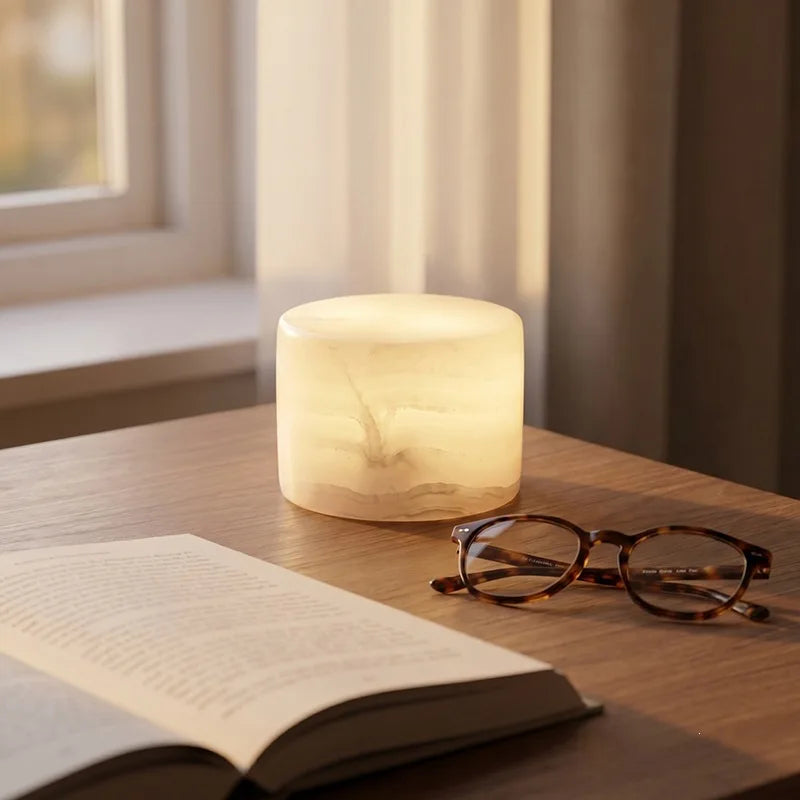 Natural Marble Wireless Charging  Night Light