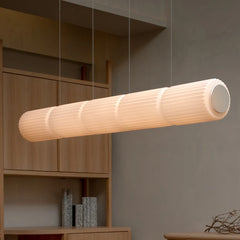 Long Stripe LED Glass Pendant Light
