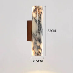 Danish Designer Style Luxury Natural Marble LED Wall Lamp