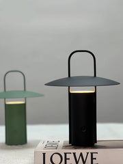 Danish Design Portable Hand-held Table Lamp with Touch Dimming Switch USB Charging