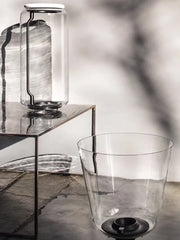 Modern Fine Glass Column Noctambule LED Floor Lamp