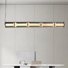 Modern Designer Modern LED Glass Linear Pendant Lamp