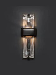 Modern Loft American Vintage Solid Glass Wall Lamp