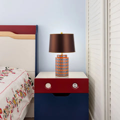 Pastoral Fashion Ceramic Table Lamp