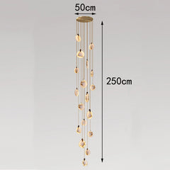 Alabaster Hanging LED Pendant Lights