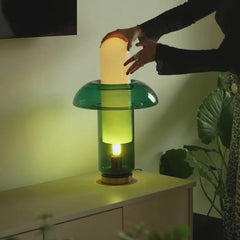 Nordic Minimalist Post-modern Luxury Glass Table Lamp