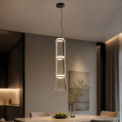 Italian Noctambule Fine Glass Pendant Light