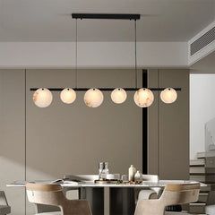 Spanish Natural Alabaster LED Chandelier