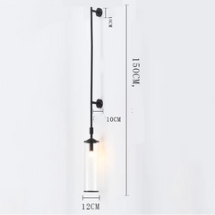 Long Pole Postmodern Minimalist Wall Lamp