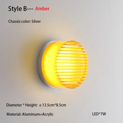 Nordic Simple Acrylic Wall Light Waterproof