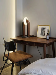 Vintage Solid Wood LED Table Lamps