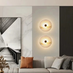 Luxury Spanish Natural Marble Wall Lamp
