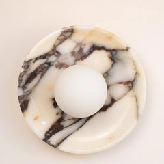 Wabi-sabi style Luxury Marble Wall Lamp