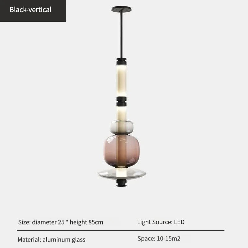 Designer Glass LED Pendant Lights