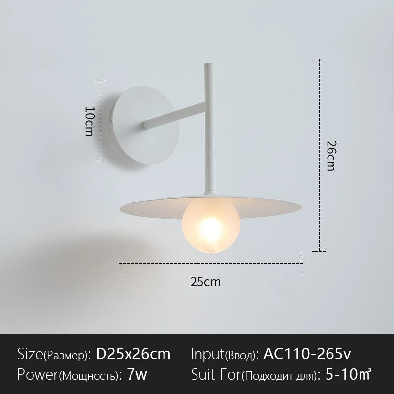 Minimal Modern Nordic LED  Wall Lamp