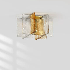 Italian Designer Style Handmade Glass Wall Lamp